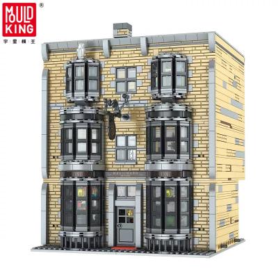 China Building Toy Mold King 16038 City Street View The Magic Wand Store Model Educational Plastic Children Toys Building Blocks Block Sets for sale