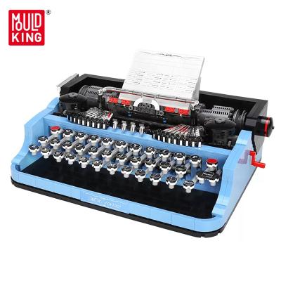 China KING 10032 Old-fashioned Classic Typewriter Creative Building Toy MOLD Toys, 2139PCS Model Building Blocks Assembly Bricks Like Children Real Typin for sale