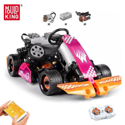 China Construction Toy MOLD KING 18026 MOC-8322 Technic RC Car APP Motorized Kart Racing Climbing Car Building Block Kids Toys Christmas Gifts for sale