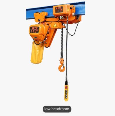 China Construction Hoist electric hoist manufacturer 1 ton 2 ton 3 ton electric chain hoist electric hoist for sale