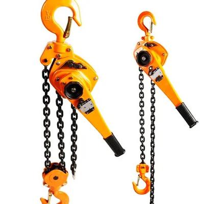 China Construction Hoist traffic barrier low height Safety light lifting vital lever chain hoist block for sale