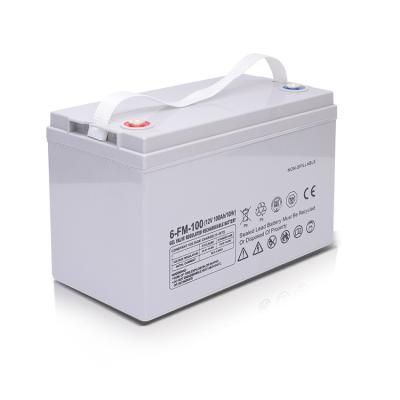 China Deep Cycle Life Cycle Deep Valve Regulated 65ah 75ah 85ah 100ah 150ah 200ah 12 Volt 12v Rechargeable Gel Solar Sealed Lead Acid Batteries for sale