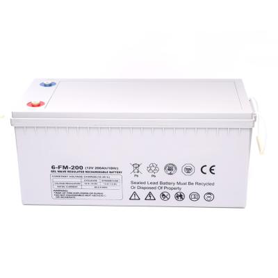 China Deep Power Storage Energy Life Cycle 12V 33ah 38ah 65ah 75ah 85ah 100ah 150ah 200ah 250ah Lead Acid Cell Sealed Deep Cycle AGM Solar Battery for sale