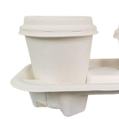 China Disposable Bagasse Cups Hot Sale Food Container 100% Compostable Bagasse Sugarcane 8OZ Sugar Cane Cups for sale