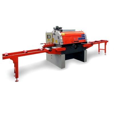 China Horizontal Timber Saw Machine MJF8*35 Multi Blade Band Saw Blade Edge Square Multiple Machine for sale