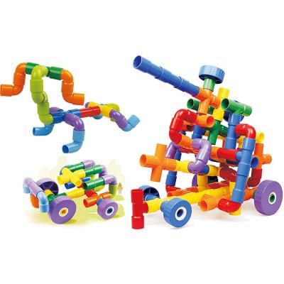 China Plastic Building Toy Preschool Stem Building Blocks Kid Educational Plastic Toys For Children CPSC, CE, EN71, ASTM for sale