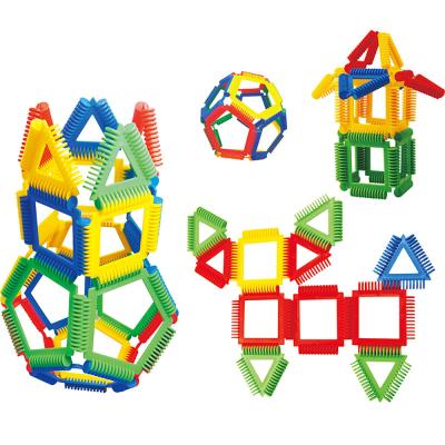 China Building Toy Children TPR Plastic Building Blocks to Creative Plastic Interlocking Toy for Children for sale