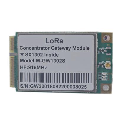 China Industrial Grade LoRa Concentrator Gateway Module SX1301 SX1302 SX1303 inside EU868 US915 available frequency available. for sale