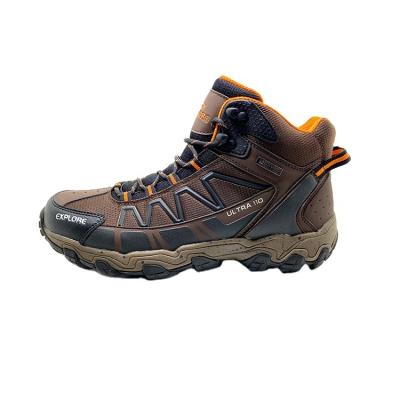 China Lightweight Mens Mountain Boots Trekking Mountaineer Shoes Outdoor Waterproof Anti-skid Man Climbing Shoe for sale