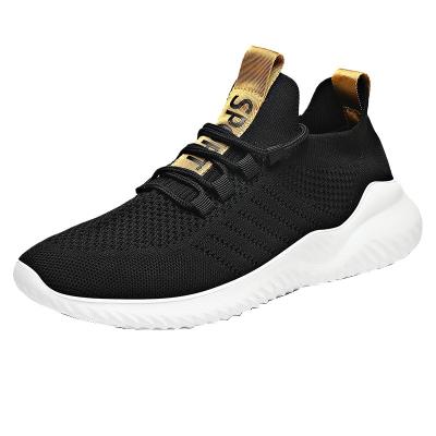 China Latest 2021 new arrival lightweight men's casual classic sneaker men lugs shoes to fly to knit upper shoes lightweight shoes for sale