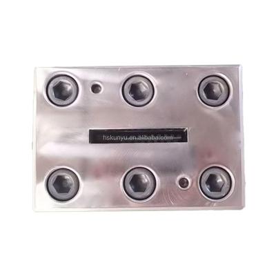 China 3Cr13 Upvc Precise Fence Square Post Head PVC Ceiling Mold For Plastic Extruder Extrusion Die for sale