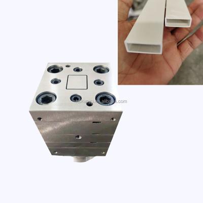 China Steel Window Frame For PVC Ceiling Panel Square Column Plastic Extrusion Molding for sale