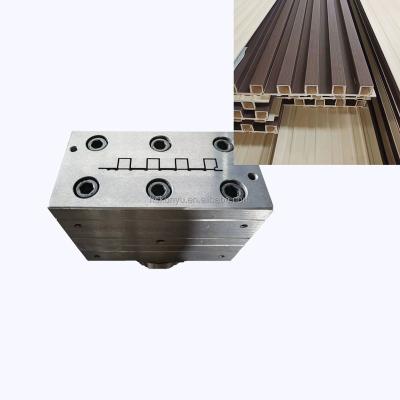 China 3Cr13 Wpc Board Wallboard Wood Plastic For Floor Plastic Extrusion Mold Mold For Hollow Board for sale