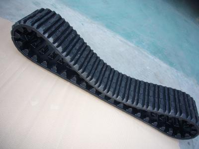 China Duurzame Rubbersporen, Mini Excavator Replacement Rubber Tracks Te koop