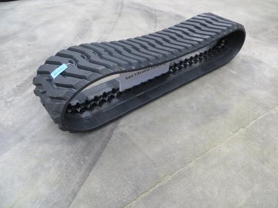 China Continuous Skid Steer Rubber Tracks 450x86Bx56 Rubber Crawler Tracks for Neuson 1101 Skid Steer Loader for sale