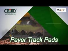 voegele paver machine 470x152.4x55pwr  roadtec-195 rubber track