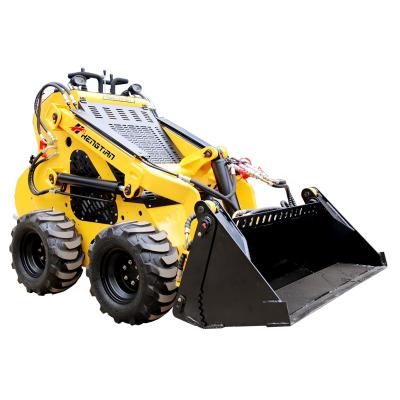 China Mini Gasoline /diesel mini skid ox skid ox loader track/diesel wheel skid steer for sale