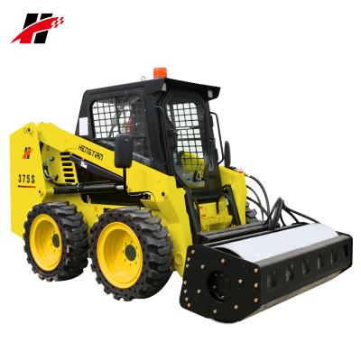 China Hotels 75hp Japan Engine Power 1000kgs Loading Capacity Custerized Lonk Skid Steer Loader for sale