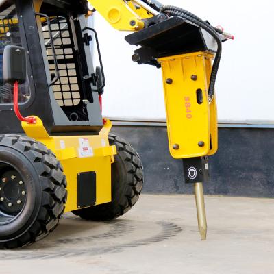 China Hotels Mini Construction Concrete Tools Skid Ox Loader Hydraulic Attachment Breaker for sale