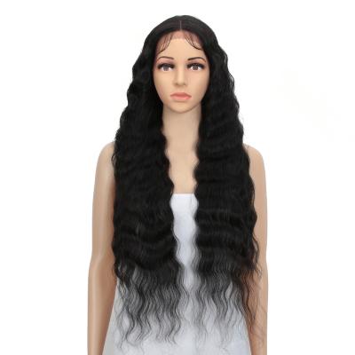 China Real LUOSI Brazilian Virgin Hair Deep Wave 100% Double Ended Wigs Lace Closure Wigs Brazilian Virgin Hair Wig For Black Women for sale