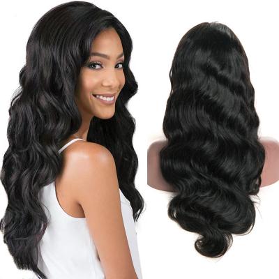 China Real LUOSI Human Hair Lace Front Wig Unprocessed 180% Density Real Long Unprocessed Cuticle Aligned Human Hair Wig for sale