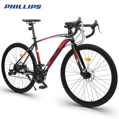 China PHILLIPS Popular Items Steel 2022 High Carbon Racing Bikes Steel Frame Road Bikes for sale