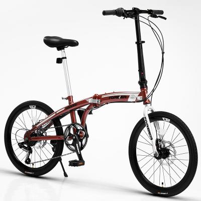 China Foldable bicycle FOREVER china brands pedals bicicleta cycle lady family bicycle cheap adult lightweight portable girls gym steel for sale