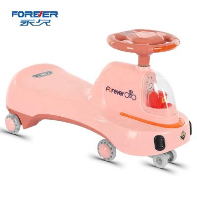 China FOREVER Hot Sale Nootropic Health Environmental Friendly Kids Toy Car Twist Car Magical Kids Swing Car For 1-3 Years Baby for sale