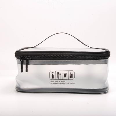 China 2022 Travel Toiletry Bag Women NATIONAL Organizer Cosmetic Bag Vegan Polyester PVC Makeup Bag National CN; GUA Unisex Zipper N1104 SUBSTITUTION BOX for sale