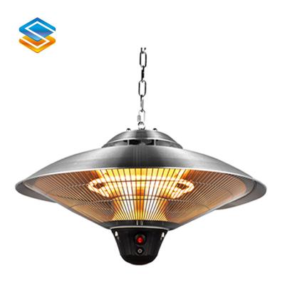 China 1500W Outdoor Infrared Outdoor Tube Garden Electric Halogen Remote Control Heater for sale