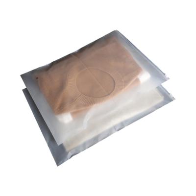 China PVC Frosted PP Zipper Bags Recyclable Ziplock Bags Shipping Bags For Clothing for sale