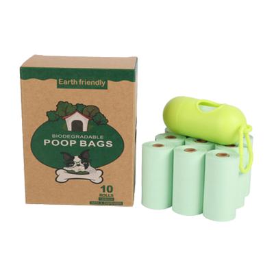 China BIODEGRADABLE Hot Sale 100% Biodegradable Dog Poop Bags Cornstarch Pet Waste Poop Pick Up Garbage Bags for sale