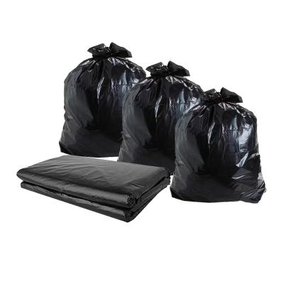 China Customized Recyclable Plastic Black Nesting Garbage Bags Factory Wholesale Biodegradable for sale