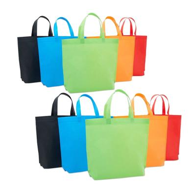 China BIODEGRADABLE Eco Friendly Shopping Bag Custom Logo Printed Reusable Non Woven Tote Bags for sale