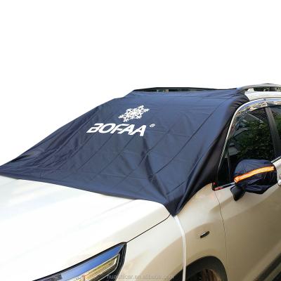 China Protect From Frost Polyester Fabric Snowproof Front Windshield Snow Ice And Snow Sun Cover for sale