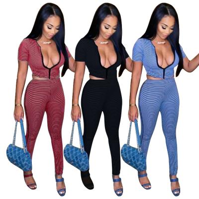 China Viable Women Cute Zipper 3colors Sweatshirt With Jogger Pants Legging 2 Piece Set for sale