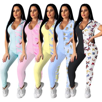 China Overalls 2021 Cute Cartoon Patchwork Overalls Women Viable Rompers Overalls For Women for sale