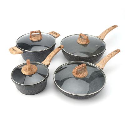 China China Stock Pots Sustainable Factory Made Stone Ceramic Maifan Soup And Stick Cookware Sets Non for sale