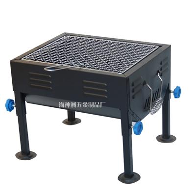 China More Than 5 People Small Outdoor Wholesale Outdoor Daytime Oven Stainless Steel Folding Corner Portable Grill for sale