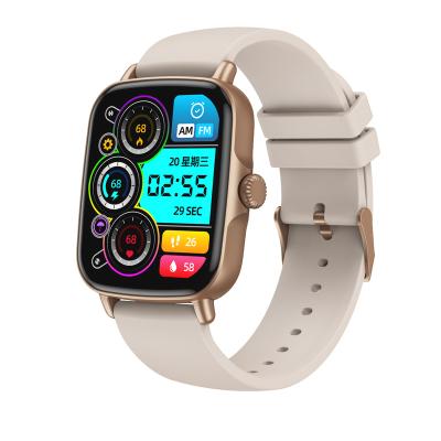 China 2022 New 1.69inch Hd Smartwatch Smart Bracelet BT APP Voice Control Call Heart Rate Blood Pressure Cheap Sports Smart Watch For Men for sale