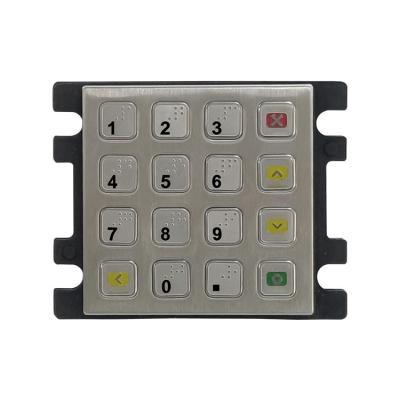 China SDK 4X4 16 keys enterning the connection port password protection pin pad password financial keypad of different kinds for sale