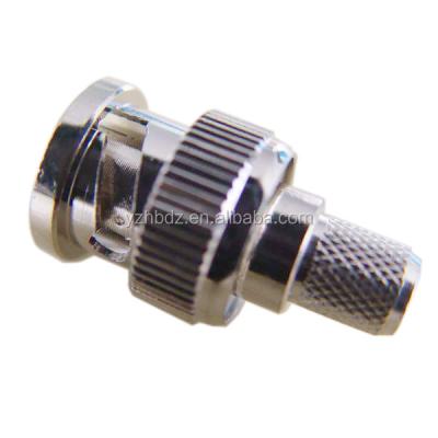 China RF Hongbo BNC Connectors CCTV BNC Adapter Connector With Screw for sale