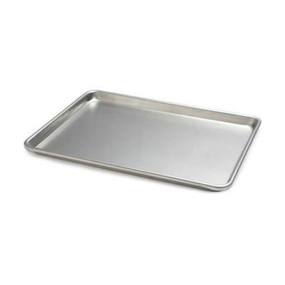 China Sustainable Rectangle Cookie Pans Half Cookie Sheet Pan Aluminum Baking Sheets for sale