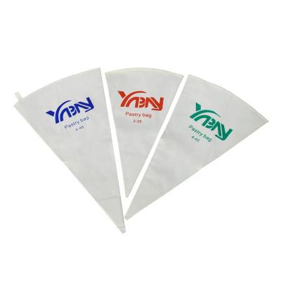 China Sustainable Hot Sale YABEI Cotton Custom Cake Decorating Pastry Piping Bags for sale