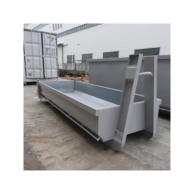 China Corrosion Resistant Solid Waste Lift Roll On Container Recycling Waste Metal Bin Hook Bin-2 for sale