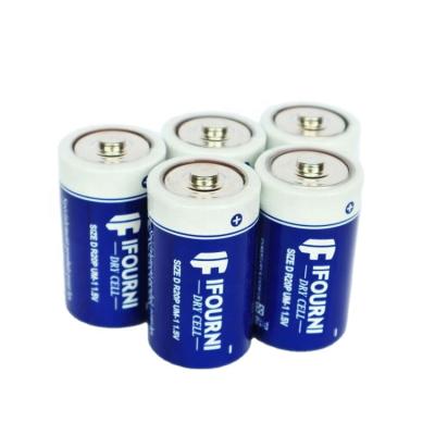 China Toys 1.5V 600min D Size Zinc Carbon Battery Dry Cell Battery for sale