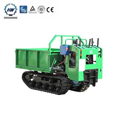 China Hengwang HW-1000L China Mini Hydraulic Crawler Dumper For Swamp < 4L for sale