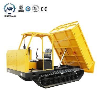 China Hengwang HW5000L 5ton Mining Trail Dumper Crawler Dump Truck with Factory Best Price 1.8m*2.2mx0.6m (can be customized) for sale