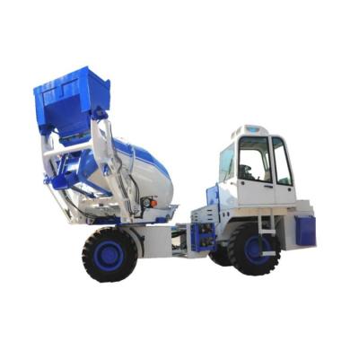 China Building Material Stores HENGWANG HWJB2000 Cubic Meters Mini Concrete Mixer Truck Factory for sale