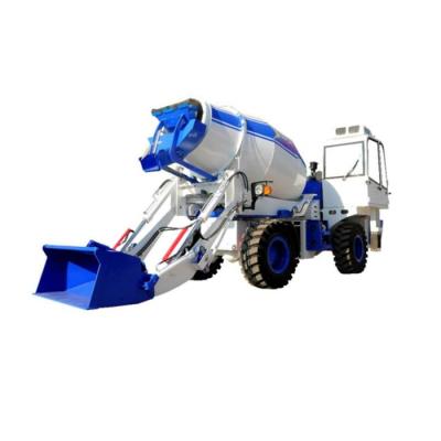 China Mobile Building Material Stores Self Loading Concrete Mixer Truck 2cbm Cement Mixer Price For Sale for sale